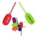 Silicone luggage tag